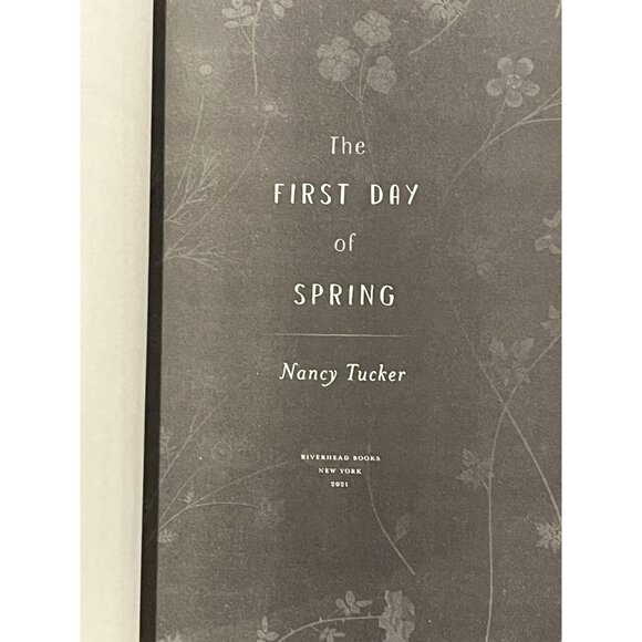 The First Day of Spring by Nancy Tucker Hardcover Thriller Suspense Mystery - Picture 5 of 6